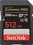 Карта пам'яті Sandisk 512GB SD C10 UHS-I U3 R200/W140MB/s Extreme Pro V30 (SDSDXXD-512G-GN4IN) - мініатюра 1
