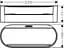Полиця глибока Hansgrohe WallStoris 25x10x7 см Matt Black 27912670, Чорний матовий - мініатюра 3
