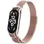 Ремінець Milanese Loop Design для Xiaomi Mi Band 5/6 Champagne gold - мініатюра 1