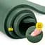 Килимок (мат) спортивний 4FIZJO NBR 180 x 60 x 1 см для йоги та фітнесу Navy Green (P-5905973406680) - мініатюра 3