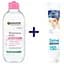 Набір: міцелярна вода Garnier Skin Naturals 400 мл + ватні диски Білосніжка 150 шт. - мініатюра 1