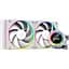 Система водяного охлаждения ID-COOLING Space LCD SL240 White - миниатюра 1