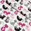 Детское постельное белье в кроватку CATS CS15, розовый (CatsColorWhitePaws_Paws_140) - миниатюра 8