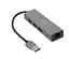 Хаб USB A-AMU3-LAN-01 Grey USB 3.1 - 3xUSB 3.1 / GLan Cablexpert teh0019578 - мініатюра 1