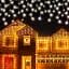 Уличная гирлянда бахрома 22.5 м 500 LED - миниатюра 6