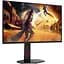 Монитор TFT 26.5" AOC Q27G4SDR, QD-OLED, 360Hz, 0,3ms, 2xHDMI, DP, USB-hub, HAS, Pivot,черно-красный (Q27G4SDR) - миниатюра 7