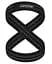 Силові ремені RDX Gym Lifting 8 Figure Straps Gray M (WAC-W8G-M) - мініатюра 4
