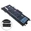Акумулятор для ноутбука Dell K5XWW (Latitude 5285, 5289, L3180, 7390 2-in-1) 7.6V 7500 mAh 60Wh Black - мініатюра 2