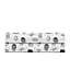 Дитяче простирадло Cosas Animals CS1 110х160 біле (AnimalsBlackWhite_110x160) - мініатюра 1