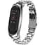 Металевий ремінець Primo Mijobs для фітнес-браслета Xiaomi Mi Band 4 Silver - мініатюра 1