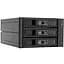 Зовнішня кишеня Chieftec CBP-2131SAS 2x5.25" - 3x3.5" HDDs Hot-Swap Aluminium (CBP-2131SAS) - мініатюра 1