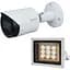 Комплект: IP-відеокамера Dahua 2 Мп DH-IPC-HFW2230SP-S-S2 (2.8 мм) + ІЧ-прожектор Lightwell LW9-100IR45-220 - мініатюра 1