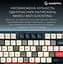 Клавіатура ігрова механічна GamePro MK-305-BL Asgard Drakkar Keychron Super Red Switch Bluetooth 5.2/2.4 ГГц/USB Blue - мініатюра 14