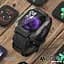 Наручний годинник чоловічий Warrior All Black Modfit acs0029733 - мініатюра 10