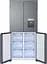 Холодильник Multy Doors TCL RP466CXF0 185х84х68см 4 дв. Х- 297 л М- 169 л A+ NF льдогенератор нержавіюча сталь (RP466CXF0) - мініатюра 6