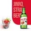 Упаковка соджу Jinro Strawberry Полуниця 13.0 %, 360 мл x 20 шт. - мініатюра 1