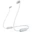 Навушники In-ear WI-C100 BT 5.0, IPX4, SBC, AAC, Wireless, Mic, Білий Sony teh0013219 - мініатюра 2