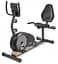 Горизонтальный велотренажер Hop-Sport HS-040L Root model 2020 черно-золотистый - миниатюра 4