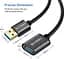 Подовжувальний кабель SUCESO USB 3.0 2M USB 3.0 Тип A Чоловічий та Жіночий 5 Гбіт/с Синхронізація даних USB Подовжувач Шнур - мініатюра 4