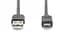 Кабель Digitus USB-A > USB-C заряджання/синхронізації, USB 2.0, M/M, 3м, чорний teh0025062 - мініатюра 7