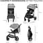 Прогулочная коляска Kinderkraft Trig 2 серая (00-00305193) - миниатюра 12