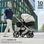 Коляска універсальна 3 в 1 Kinderkraft Moov 2 Air Sand Beige (KSMOOV02BEG0000) - мініатюра 23