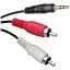 Кабель 2E mini jack 3.5 тато 2 x Rca тато 1.5 м - мініатюра 3