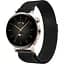 Ремінець 20 мм міланська петля BeWatch для Huawei Watch GT3 42mm Чорний (1010201.8U) - мініатюра 1