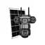 IP-камера уличная с аккумулятором и тройным объективом XON 4G 8000mAh Solar 1080P SmartCam (TCBSM23VB 3992) Черная - миниатюра 5