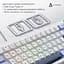 Клавиатура Ajazz AK650 Sea Salt switches Blue White Blue (AK650-SS-BWB) - миниатюра 7