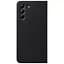 Оригінальний чохол-книжка для Samsung Galaxy S21 FE (G990) S-View Clear View Smart Cover Черный EF-ZG990CBEGRU - мініатюра 4