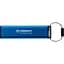 USB флеш накопичувач Kingston 128GB IronKey Keypad 200 AES-256 Encrypted Blue USB 3.2 (IKKP200/128GB) - мініатюра 5