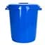 Відро Violet House Баттал Dark Blue, 25 л, блакитний (0134 Баттал DARK BLUE с/кр.25 л) - мініатюра 1