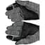 Перчатки женские Ortovox Fleece Light Glove Women S Черный-Серый - миниатюра 3