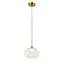 Подвесной светильник LED Levistella 800P3308M-1led (150x200) CL, 3W, металл + стекло, регулируемый свет, для гостиной - миниатюра 2