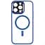 Чохол Creative TPU PC Metal Calais MagSafe Apple iPhone 14 Pro Max Light Blue - мініатюра 1