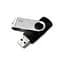 USB флеш накопичувач Goodram 16GB Twister Black USB 2.0 (UTS2-0160K0R11) - мініатюра 2
