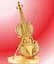 Колекційна модель PIECECOOL VIOLIN, GOLD VERSION P023-G - мініатюра 4