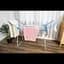 Сушилка для белья напольная раскладная белая с синим Clothes dryer 154x59x108см - миниатюра 3