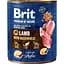 Беззерновой влажный корм для собак с чувствительным пищеварением Brit Premium by Nature ягненок с гречкой 800 г - миниатюра 1