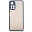 Чехол-накладка Design TPU Matt Case POCO M4 Pro Blue - миниатюра 1