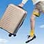 Чемодан Ninetygo Lightweight Luggage 24 Beige - миниатюра 4
