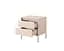 Тумба прикроватная Perfect Home Сенсо / Senso 2S/53 с 2 ящиками Беж (PFH-092035) - миниатюра 2