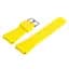 Силіконовий ремінець Watchbands Samsung Galaxy Watch 46mm Silver Samsung Gear S3 - жовтий (WB001YELLOW46) - мініатюра 4