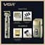 Шейвер-тример VGR V-649 Shaver Set, електробритва з насадками, чоловіча, акумуляторна, з дисплеєм - мініатюра 4