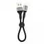 USB кабель Gelius Pro Short Cable Micro USB 2.4 А 0.2 м GP-UC107 Black - мініатюра 1