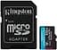 Карта пам'яті microSD 512GB C10 UHS-I U3 A2 V30 R200/W160MB/s + SD Kingston teh0013327 - мініатюра 1