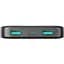 Універсальна мобільна батарея Joyroom 10000mAh 12W 2xUSB-A USB-C In/Out Black (JR-PBF12) (6956116713256) - мініатюра 4