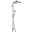 Душова система Hansgrohe Crometta S 240 1jet Showerpipe Reno 27270000, Хром - мініатюра 1