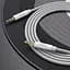 Кабель Hoco AUX audio cable UPA19 аудіо шнур тато тато 1 м сірий - мініатюра 6
